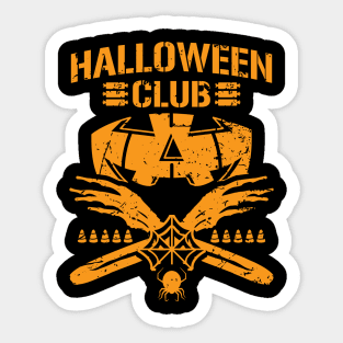 Halloween Club Sticker